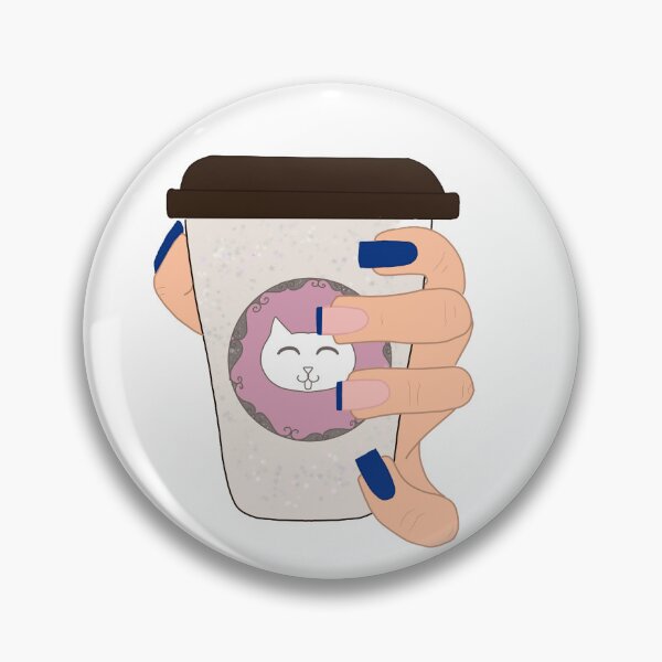 Item preview, a  sticker hand with nails and coffee designed and sold by Lupix_stickers.