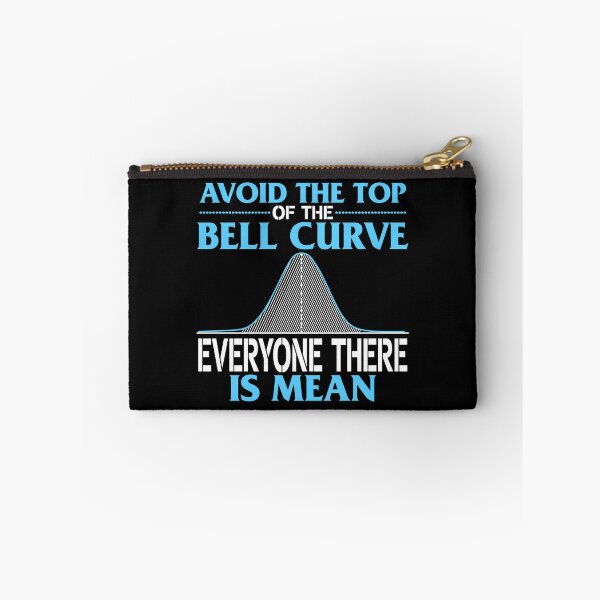 Item preview, Avoid the Top of the Bell Curve – Gift for Data Scientists and Statistics Enthusiasts designed and sold by ScienceCorner.