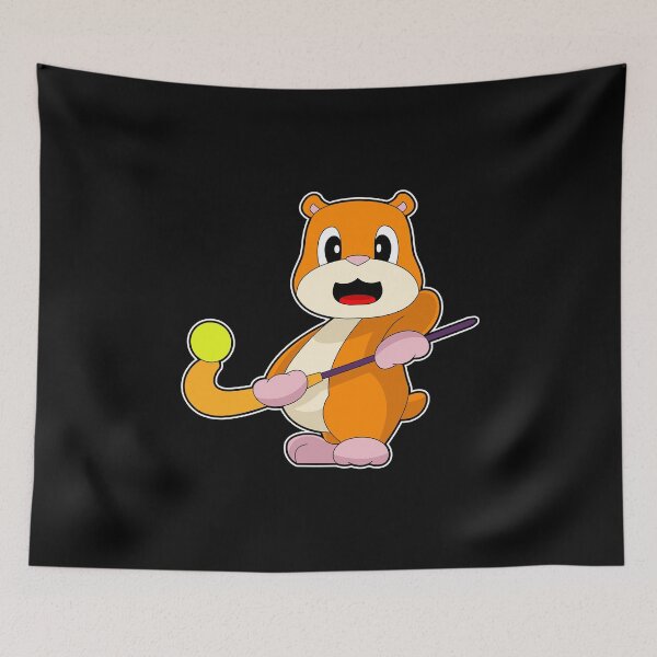 Item preview, Hamster Field hockey Hockey stick designed and sold by Snabdesign84.
