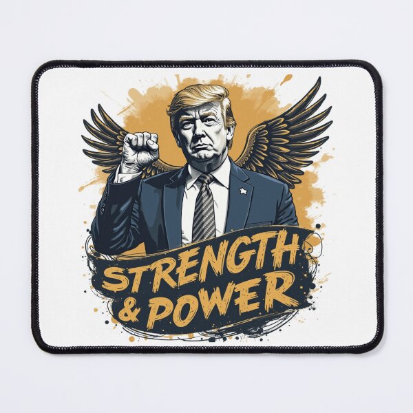 Item preview, Trump Coin "Strength & Power" Eagle Tee designed and sold by TrendVoyager.