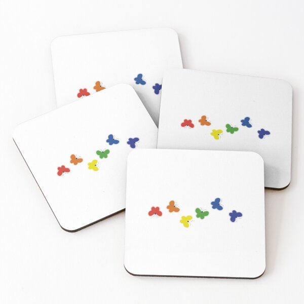 Item preview, Rainbow Butterflies designed and sold by Cyan-Canvas.