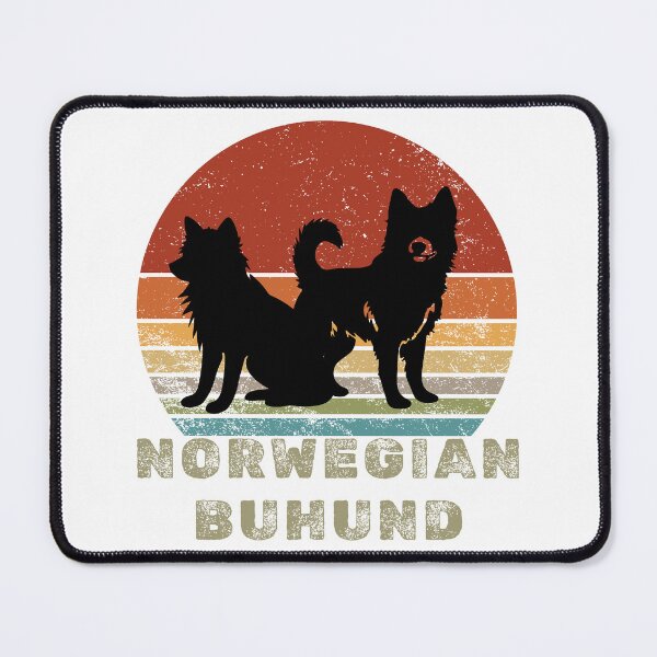 Item preview, Norwegian Buhund Dog Vintage designed and sold by Red-forever.