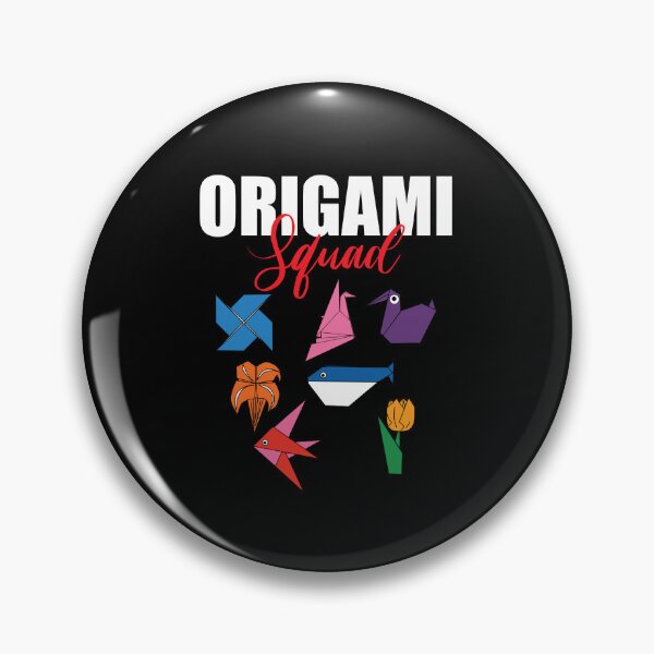 Item preview, Origami Squad Origamist Japanese Culture Paper Folding Art designed and sold by Dressed For  Duty.