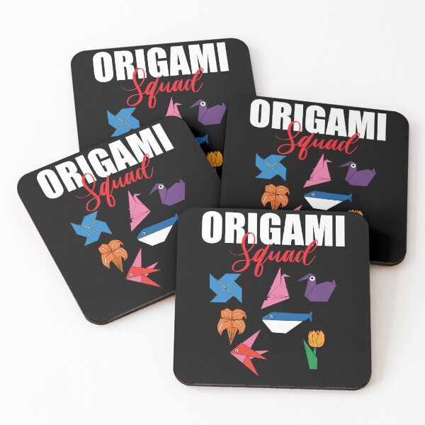 Item preview, Origami Squad Origamist Japanese Culture Paper Folding Art designed and sold by Dressed For  Duty.