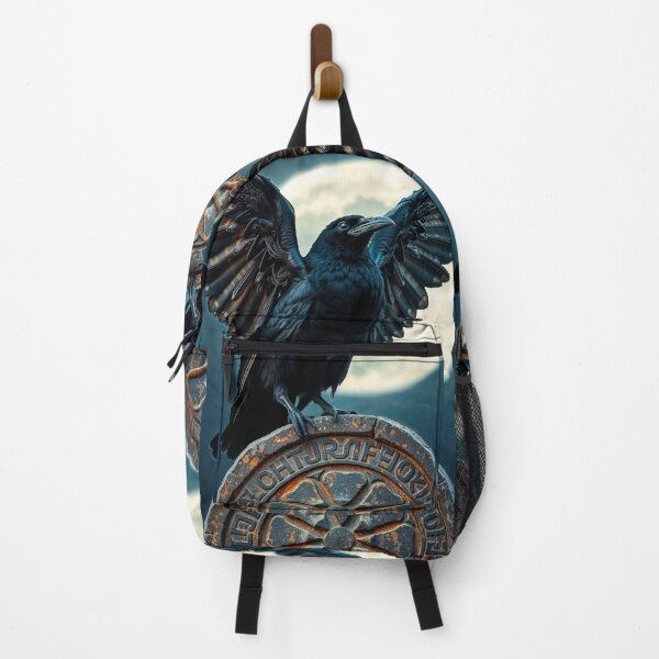 Item preview, Celtic Raven and Moon designed and sold by Skye Ryan-Evans.
