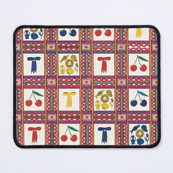 Item preview, Bow and Cherry Romance picnic Pattern - Illustration Jemma Jamie Skidmore  designed and sold by Jemma Jamie Skidmore.