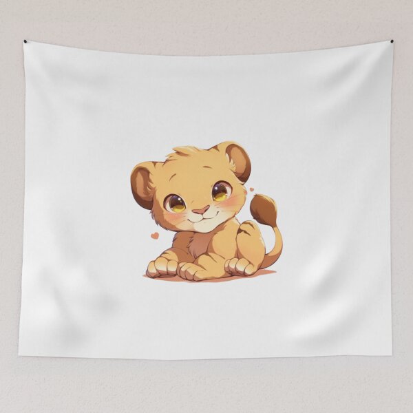Item preview, Your cute happy friend lion designed and sold by PatternFly.