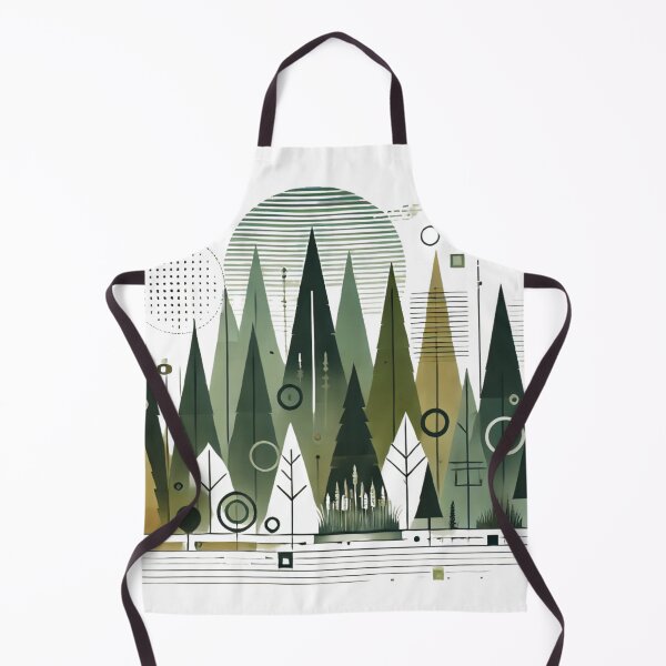 Item preview, Geometric Forest: Abstract Trees in Gradient Colors designed and sold by Designeerguy.
