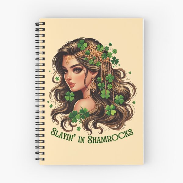 Item preview, Slayin' in Shamrocks designed and sold by LyssasMindArt.
