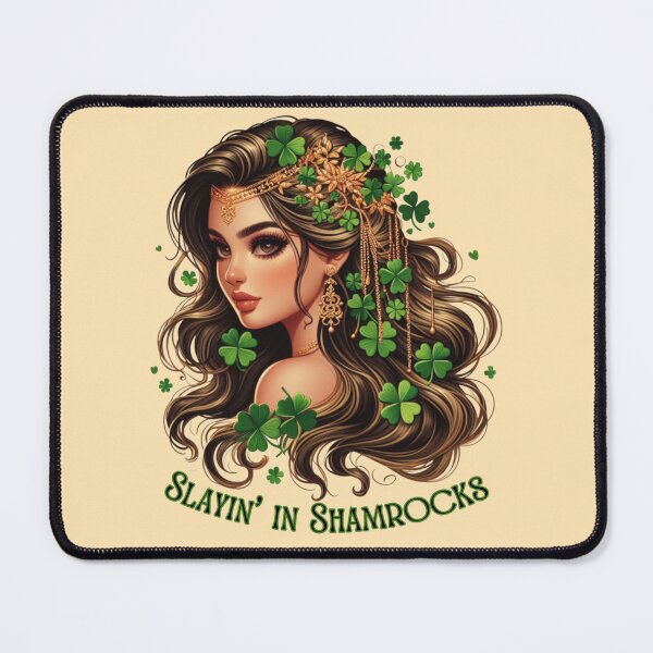 Item preview, Slayin' in Shamrocks designed and sold by LyssasMindArt.