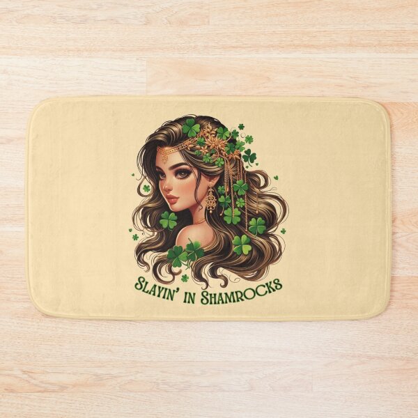 Item preview, Slayin' in Shamrocks designed and sold by LyssasMindArt.
