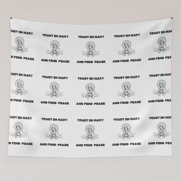 Item preview, Trust in Mary and Find Peace designed and sold by ComeToKnowMary.