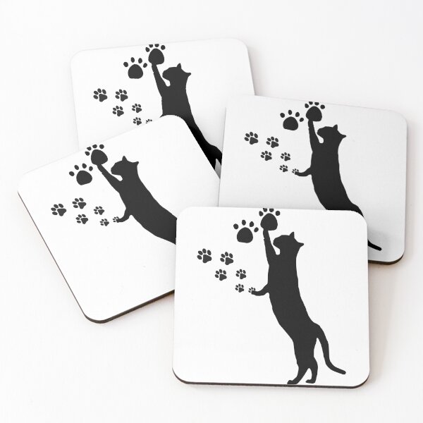 Item preview, Black Cat Hanging designed and sold by Yasmina Art.