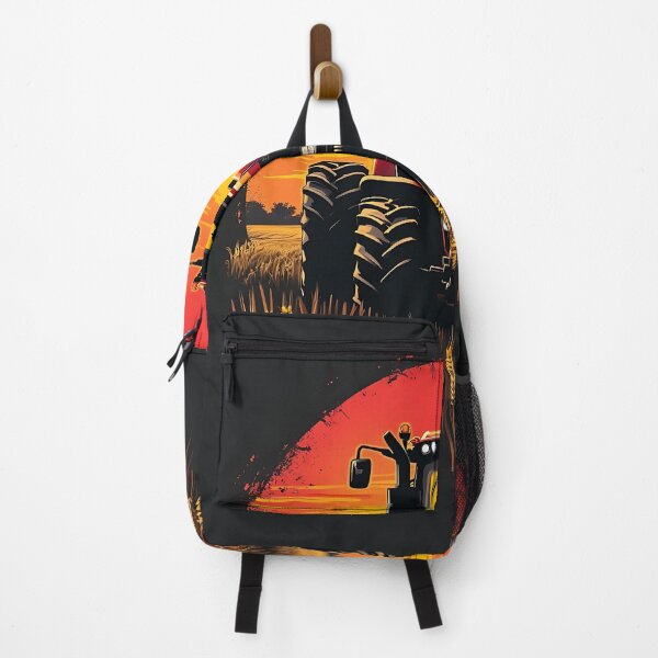 Item preview, Tractor in a Retro Sunset designed and sold by StellarHues.