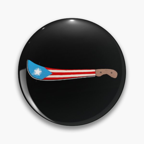 Item preview, Puerto Rican Machete with Puerto Rican Flag designed and sold by SoLunAgua ..