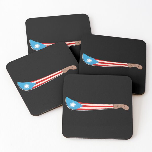 Item preview, Puerto Rican Machete with Puerto Rican Flag designed and sold by SoLunAgua ..