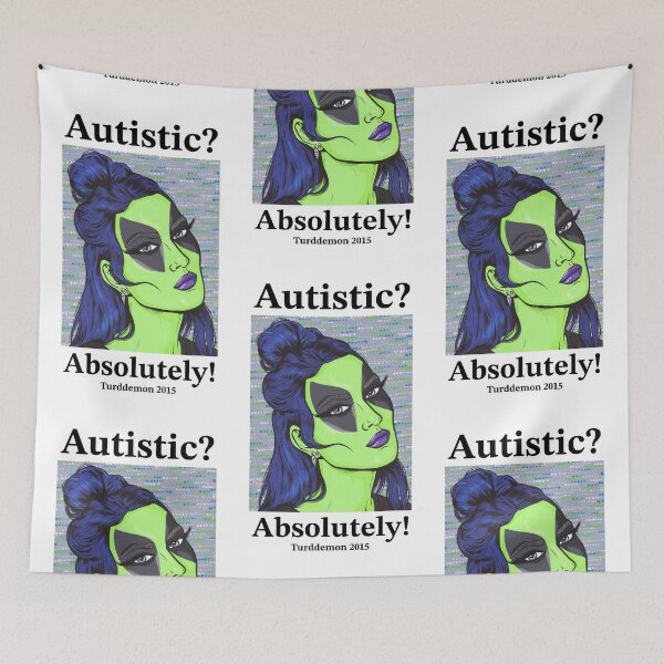 Item preview, Autistic Alien  designed and sold by turddemon.