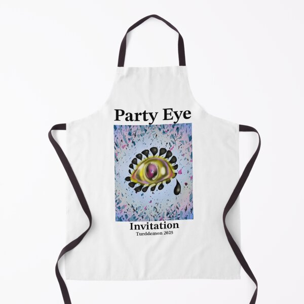 Item preview, Party Eye Invitation designed and sold by turddemon.