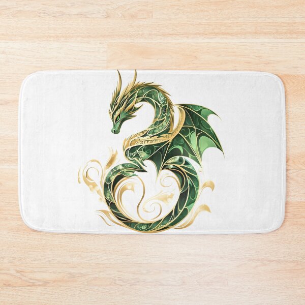 Item preview, Lunar Chinese Year 2025 Green Dragon Vector – High-Quality Fantasy Art  designed and sold by AnnDesignStudio.