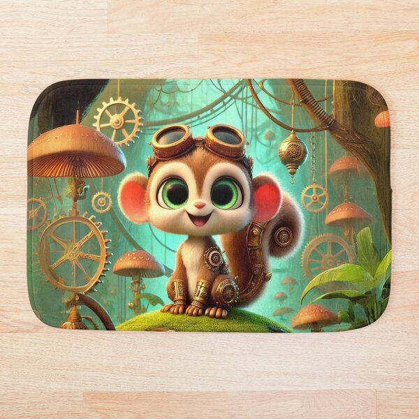 Item preview, Steampunk Squirrel Monkey designed and sold by Sillytoe.