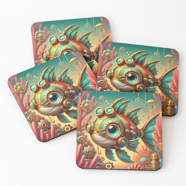 Item preview, Steampunk Squirrelfish designed and sold by Sillytoe.