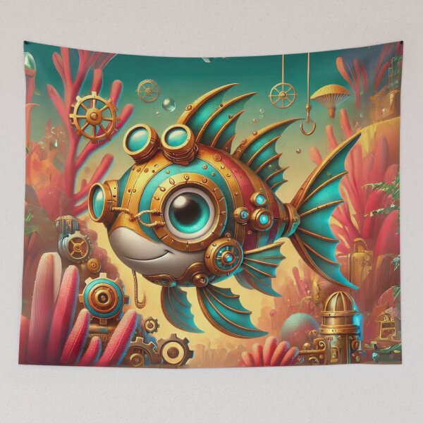 Item preview, Steampunk Squirrelfish designed and sold by Sillytoe.