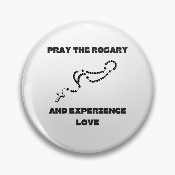 Item preview, Pray the Rosary and Experience Love designed and sold by ComeToKnowMary.