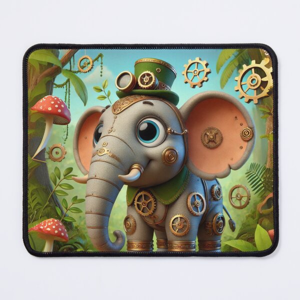 Item preview, Steampunk Sri Lankan Elephant designed and sold by Sillytoe.