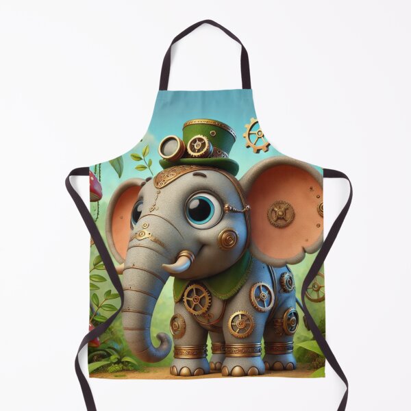 Item preview, Steampunk Sri Lankan Elephant designed and sold by Sillytoe.