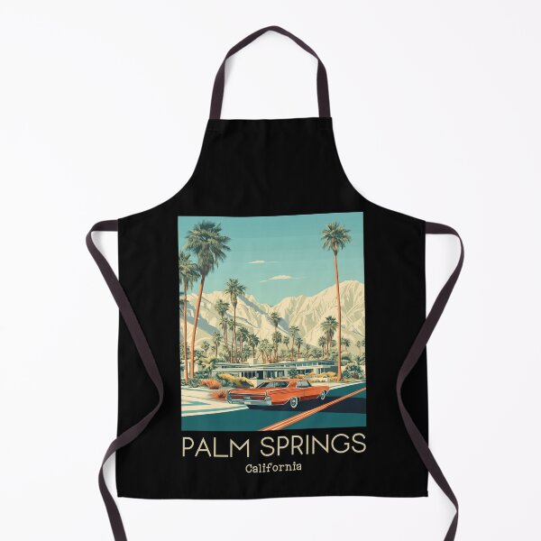 Item preview, A Vintage Travel Illustration of Palm Springs - California - United States designed and sold by GoodOldVintage.