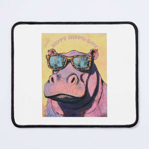 Item preview, Have a Hippy Hippo Day designed and sold by XYZish.