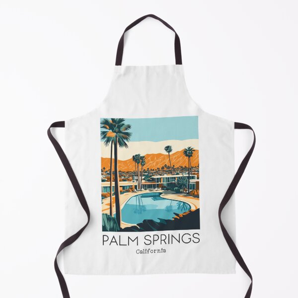 Item preview, A Vintage Travel Illustration of Palm Springs - California - United States designed and sold by GoodOldVintage.