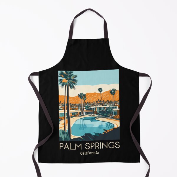 Item preview, A Vintage Travel Illustration of Palm Springs - California - United States designed and sold by GoodOldVintage.