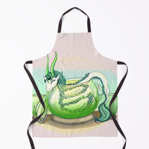Item preview, Green tea dragon designed and sold by Inkhandsloreheart.