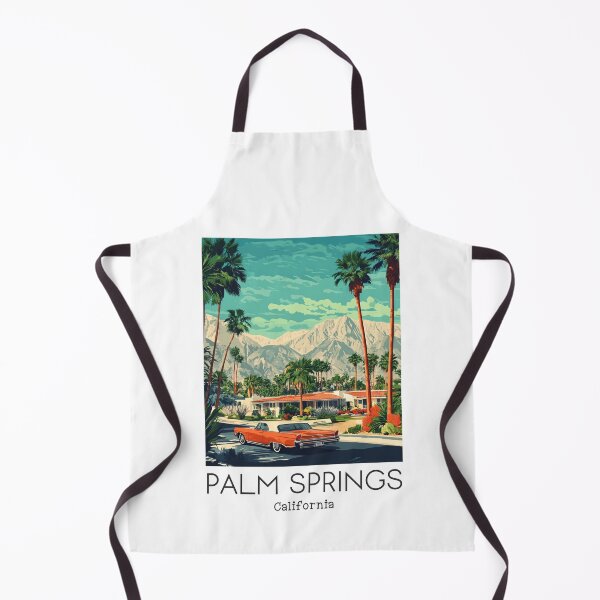 Item preview, A Vintage Travel Illustration of Palm Springs - California - United States designed and sold by GoodOldVintage.