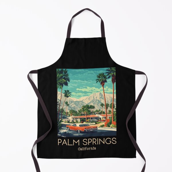 Item preview, A Vintage Travel Illustration of Palm Springs - California - United States designed and sold by GoodOldVintage.
