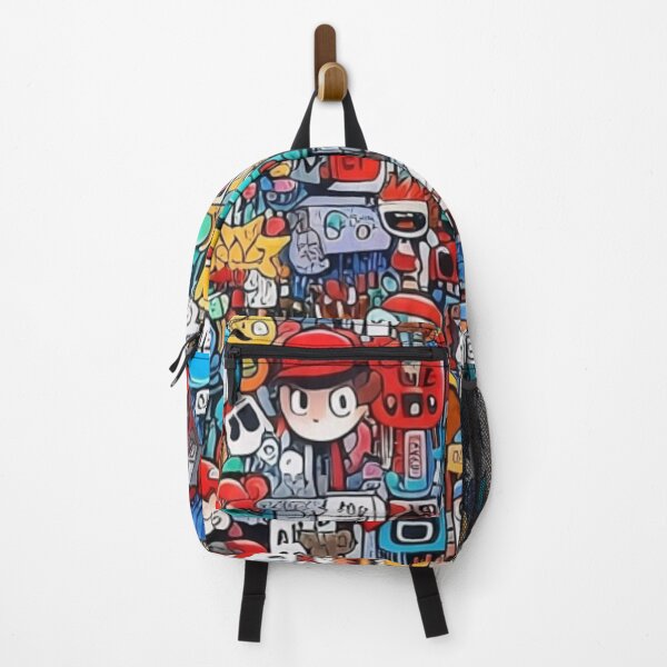 Item preview, Vibrant Graffiti Art with Cartoon Characters designed and sold by Yas_oma.