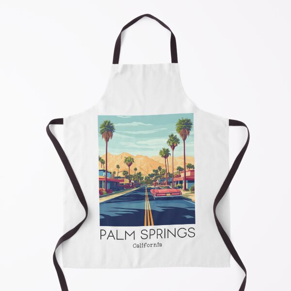 Item preview, A Vintage Travel Illustration of Palm Springs - California - United States designed and sold by GoodOldVintage.