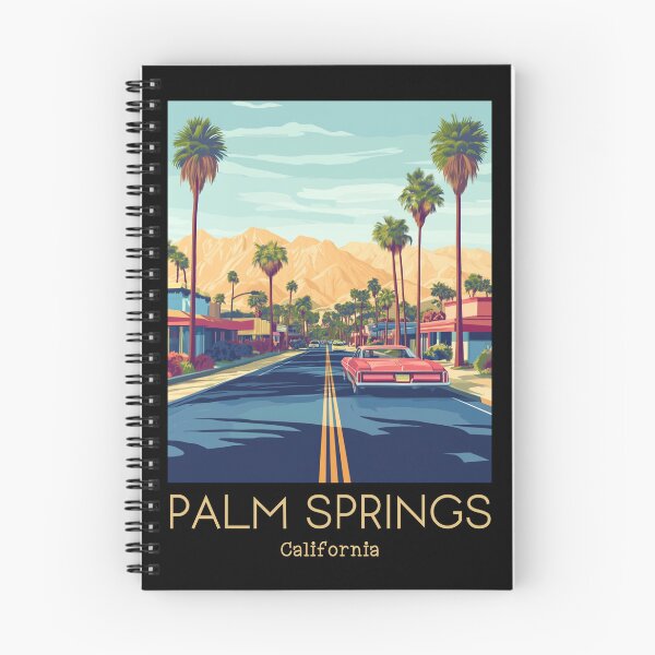 Item preview, A Vintage Travel Illustration of Palm Springs - California - United States designed and sold by GoodOldVintage.