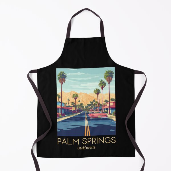 Item preview, A Vintage Travel Illustration of Palm Springs - California - United States designed and sold by GoodOldVintage.