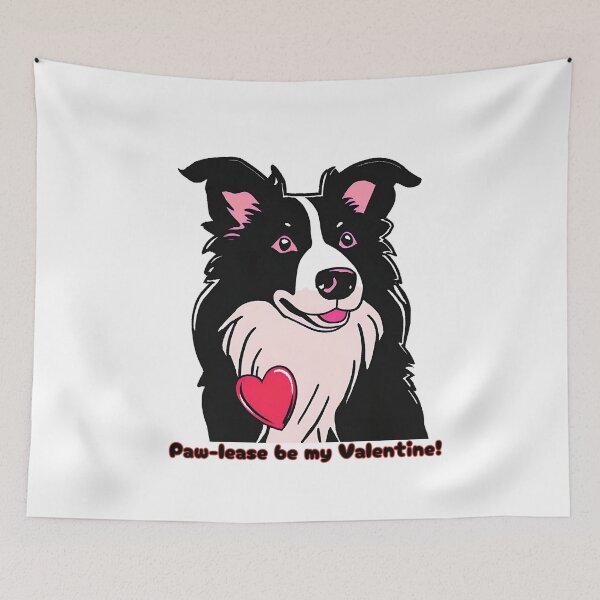 Item preview, Paw-lease be my Valentine! designed and sold by Paws and Ink Art.