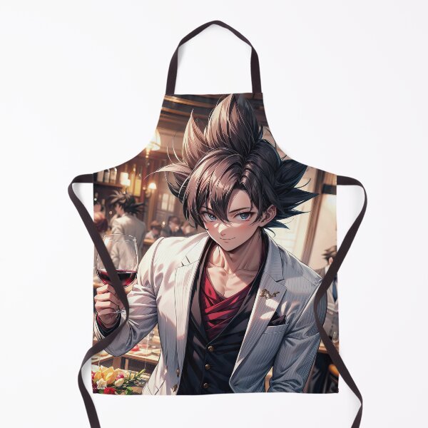 Item preview, Anime gentleman with wine in hand in bar designed and sold by TheArtistOf2022.