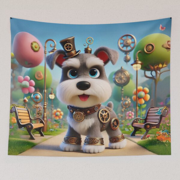 Item preview, Steampunk Standard Schnauzer designed and sold by Sillytoe.