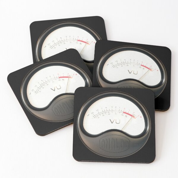 Item preview, analog vu meter designed and sold by jomi.amsterdam.