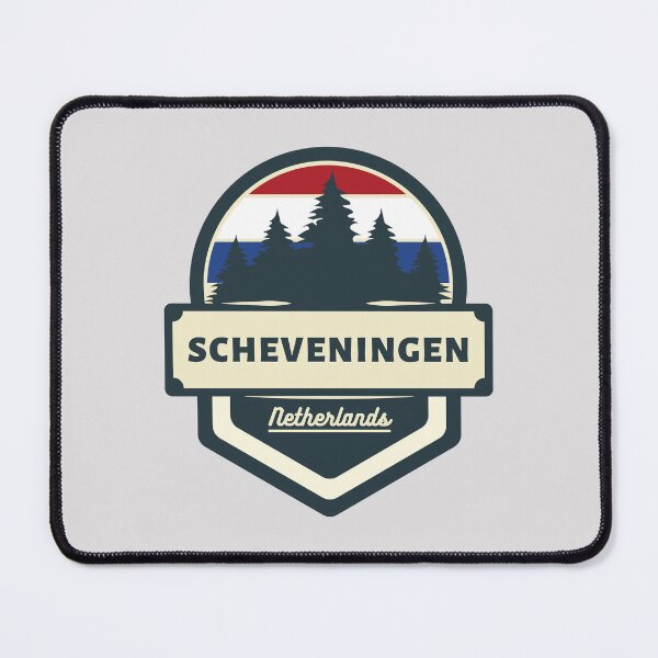 Item preview, Scheveningen Netherlands Retro Vintage Badge designed and sold by World Designs.