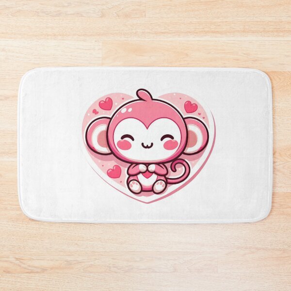 Item preview, Happy Pink Monkey designed and sold by ArtistEmbrace.