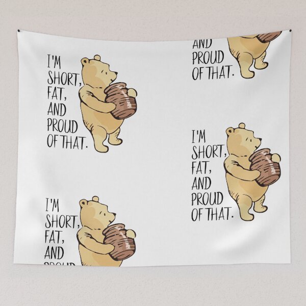 Item preview,  Winnie the Pooh Short and Fat designed and sold by ColorFlowArt.