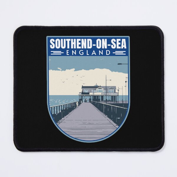 Item preview, Southend-on-Sea in Essex in England Retro Travel Art Emblem designed and sold by MaateoDesign.