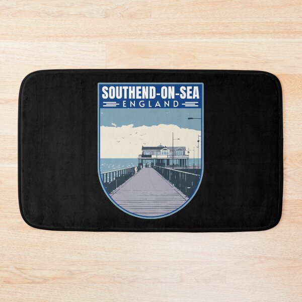 Item preview, Southend-on-Sea in Essex in England Retro Travel Art Emblem designed and sold by MaateoDesign.