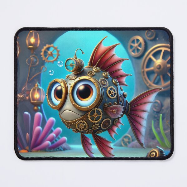 Item preview, Steampunk Stargazer Fish designed and sold by Sillytoe.